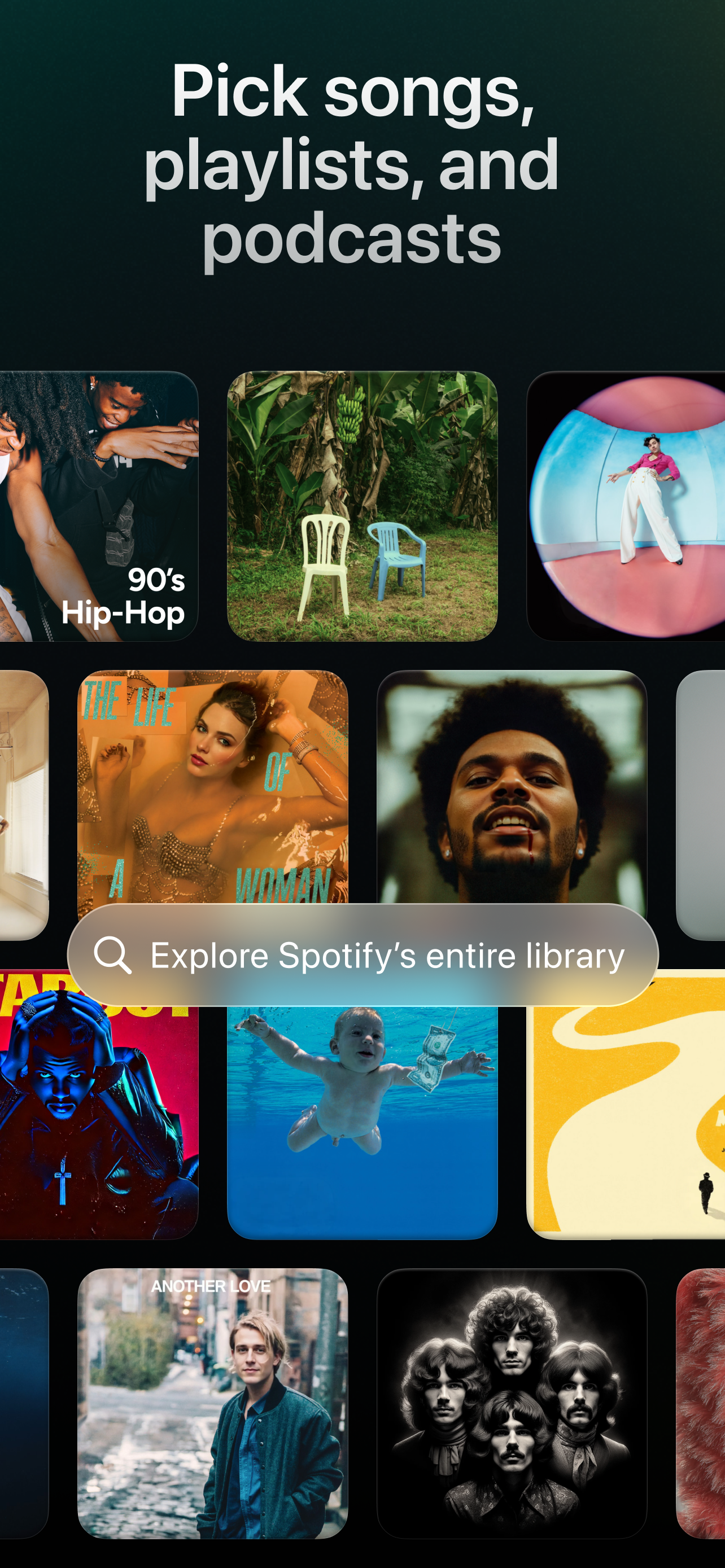 Alarm setup screen with full controls